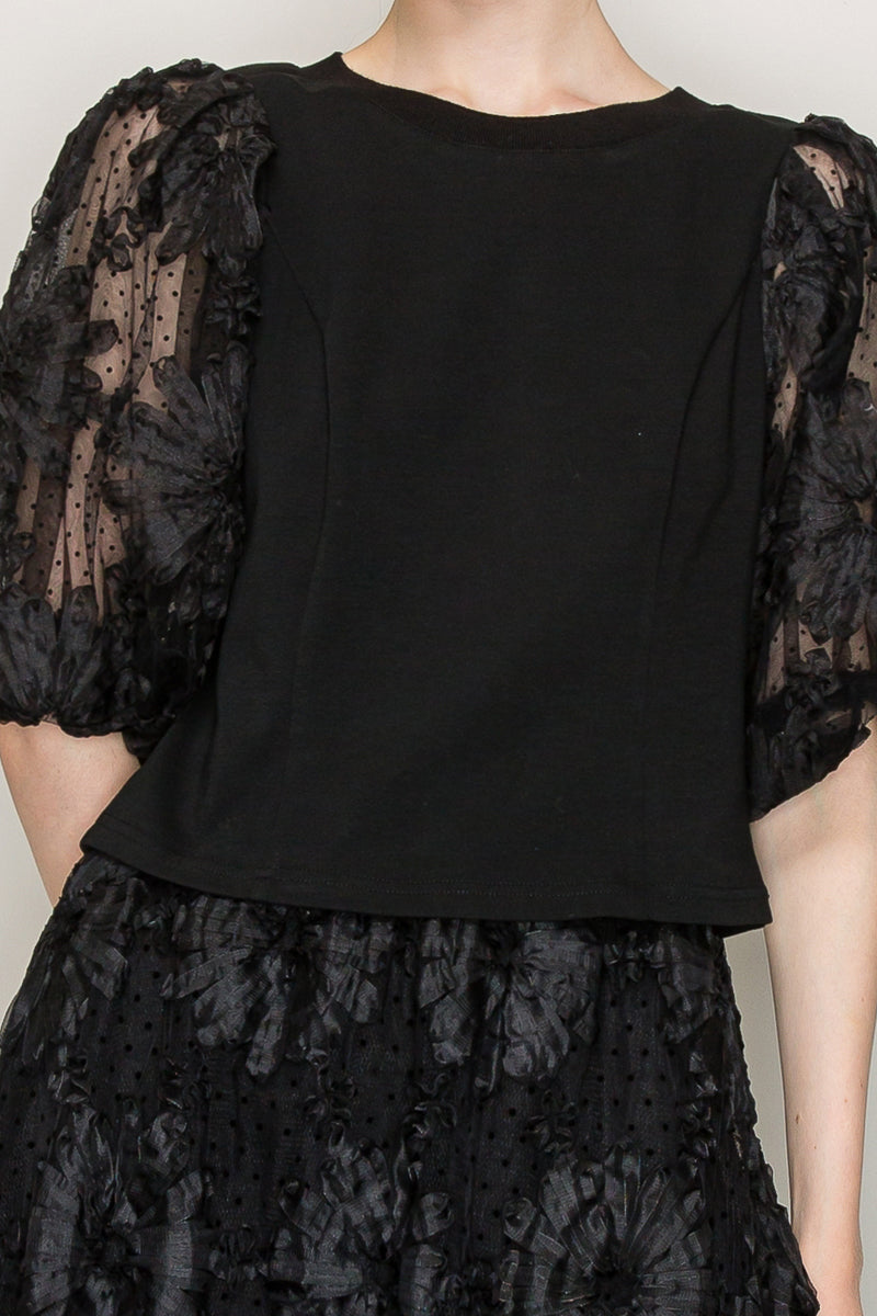 Floral Applique Top