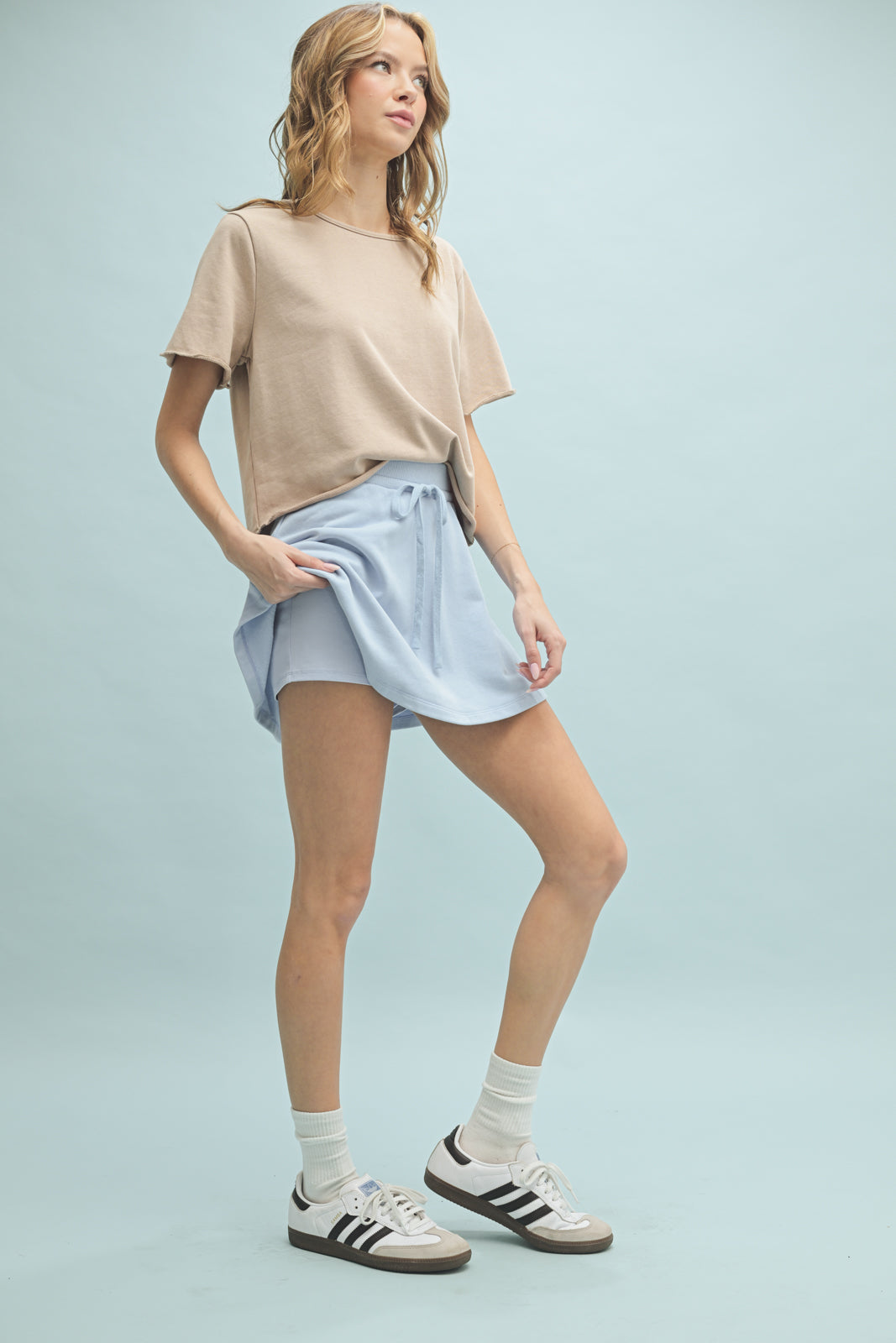 Flare Mini Skirt