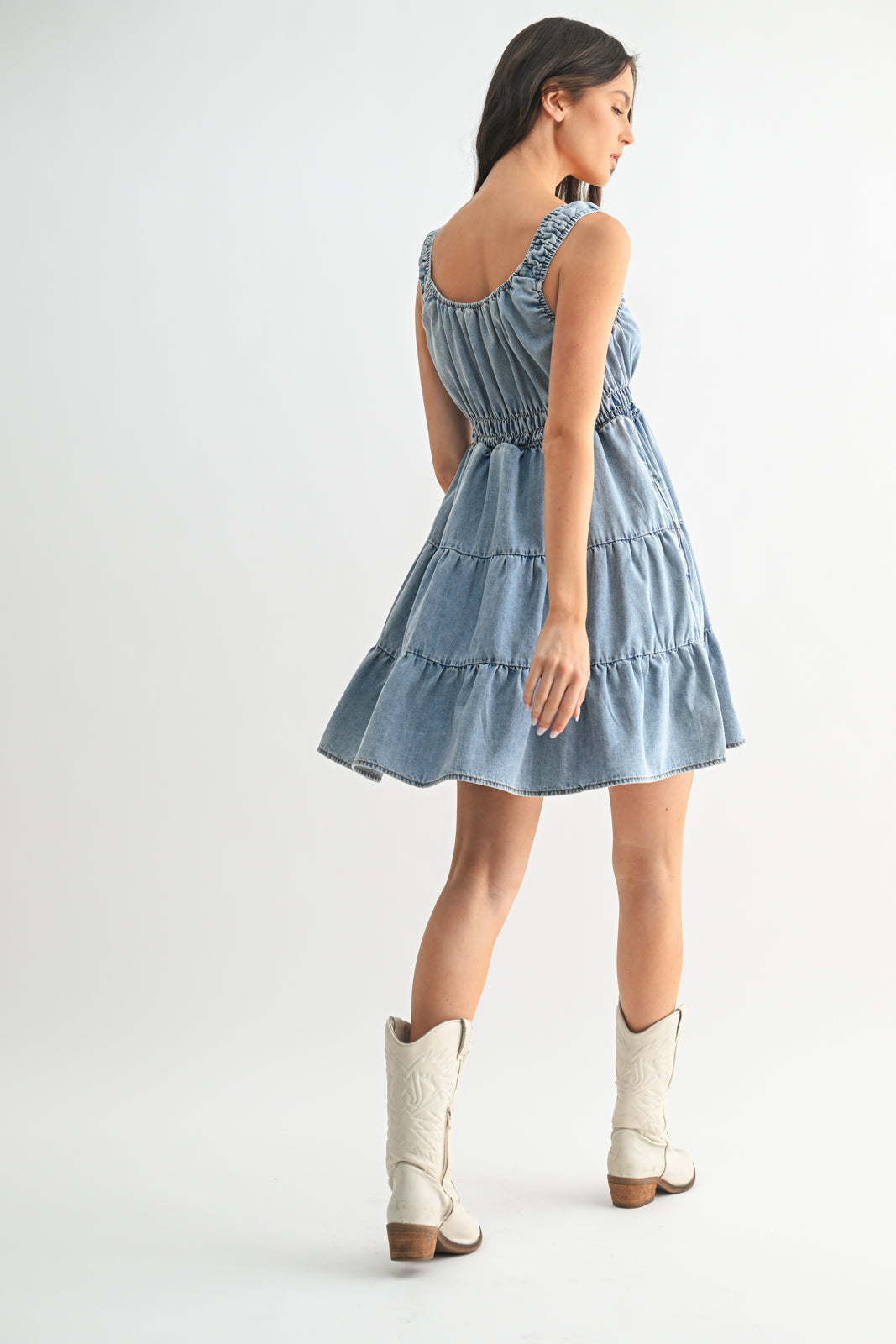 Denim Mini Dress