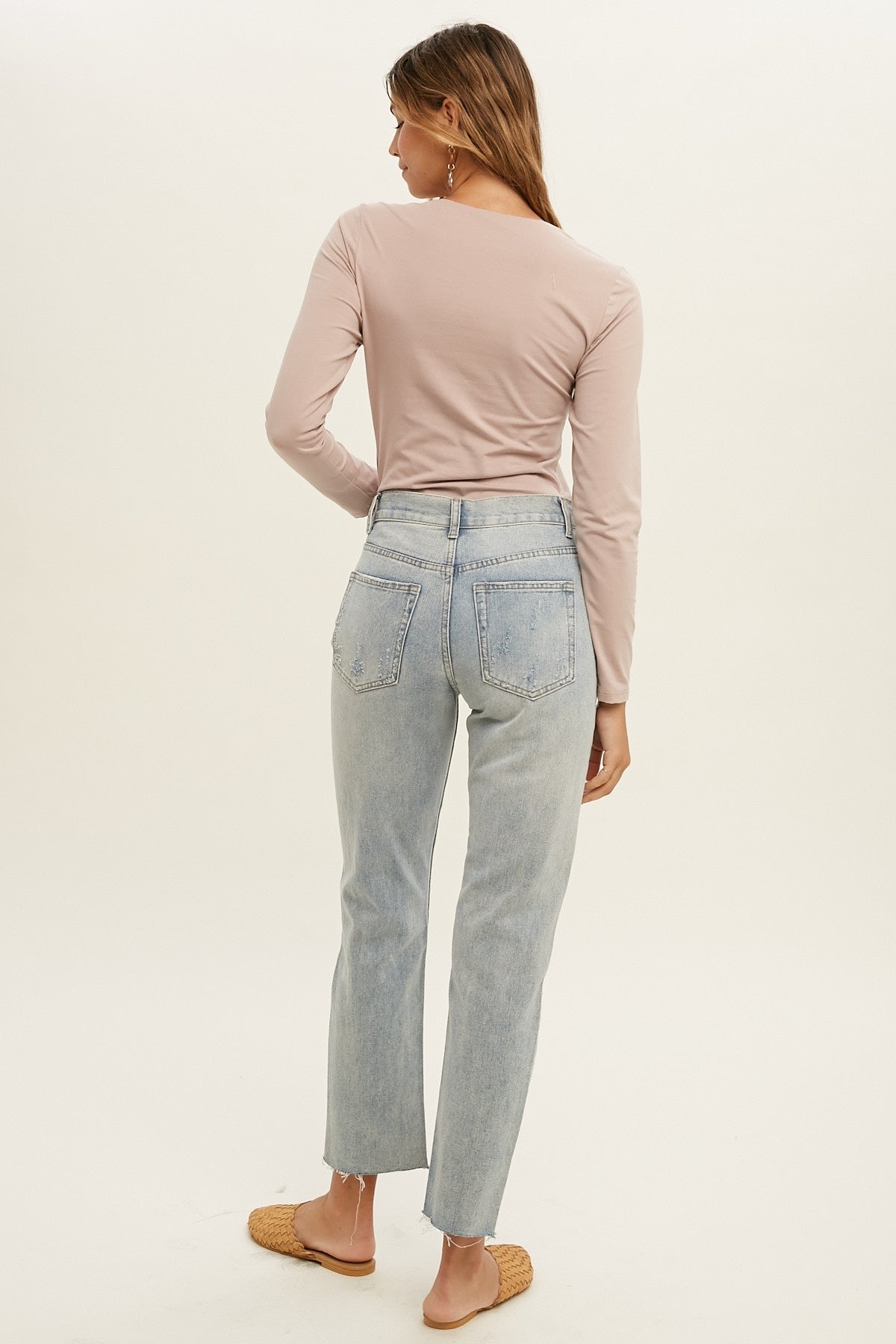 Knit Bodysuit - Mink