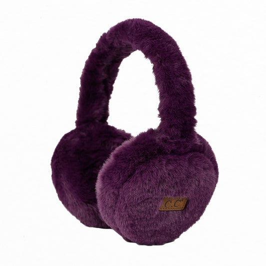 Adjustable Ear Muff - Purple