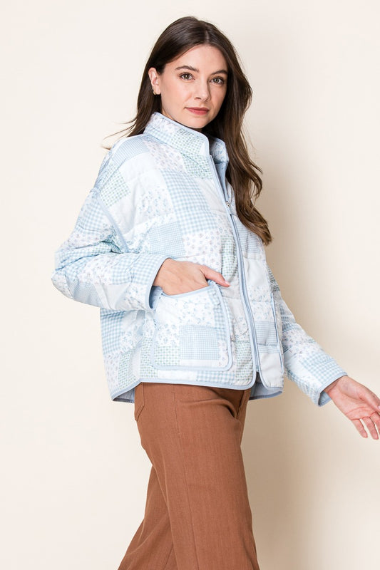 Patchwork Quilted Jacket