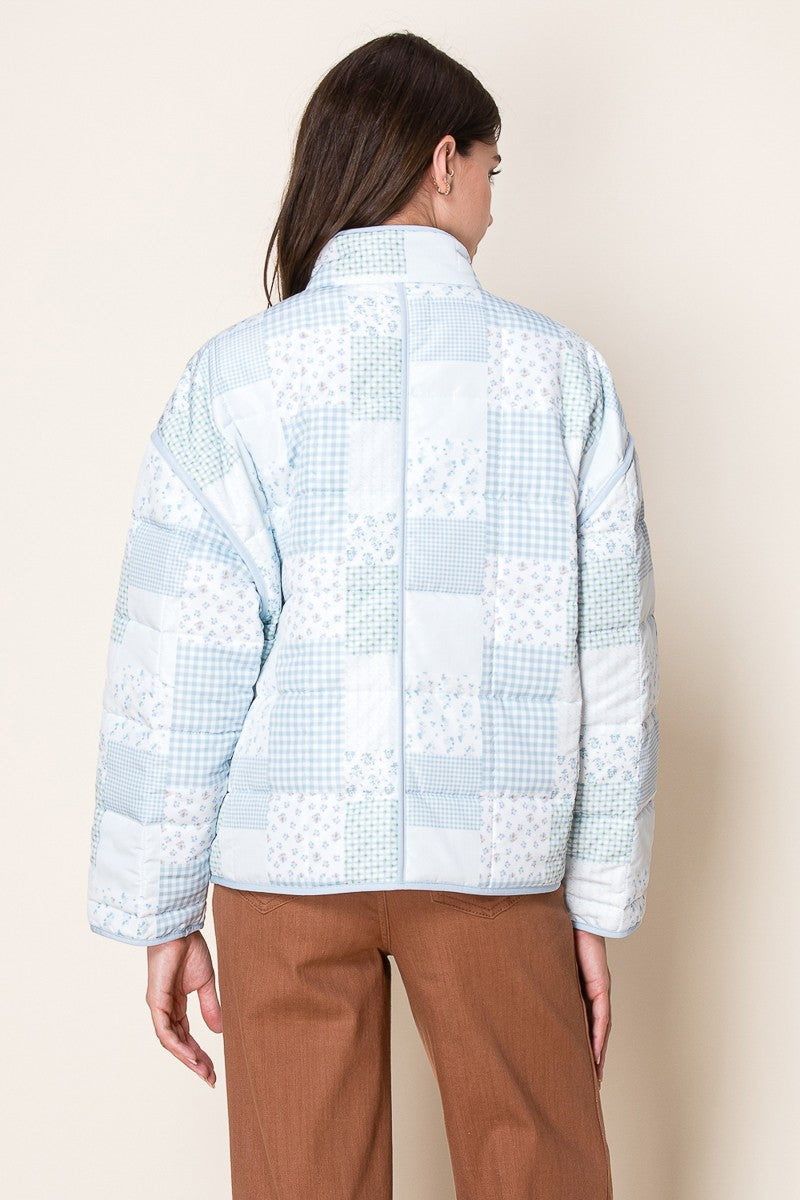 Patchwork Quilted Jacket