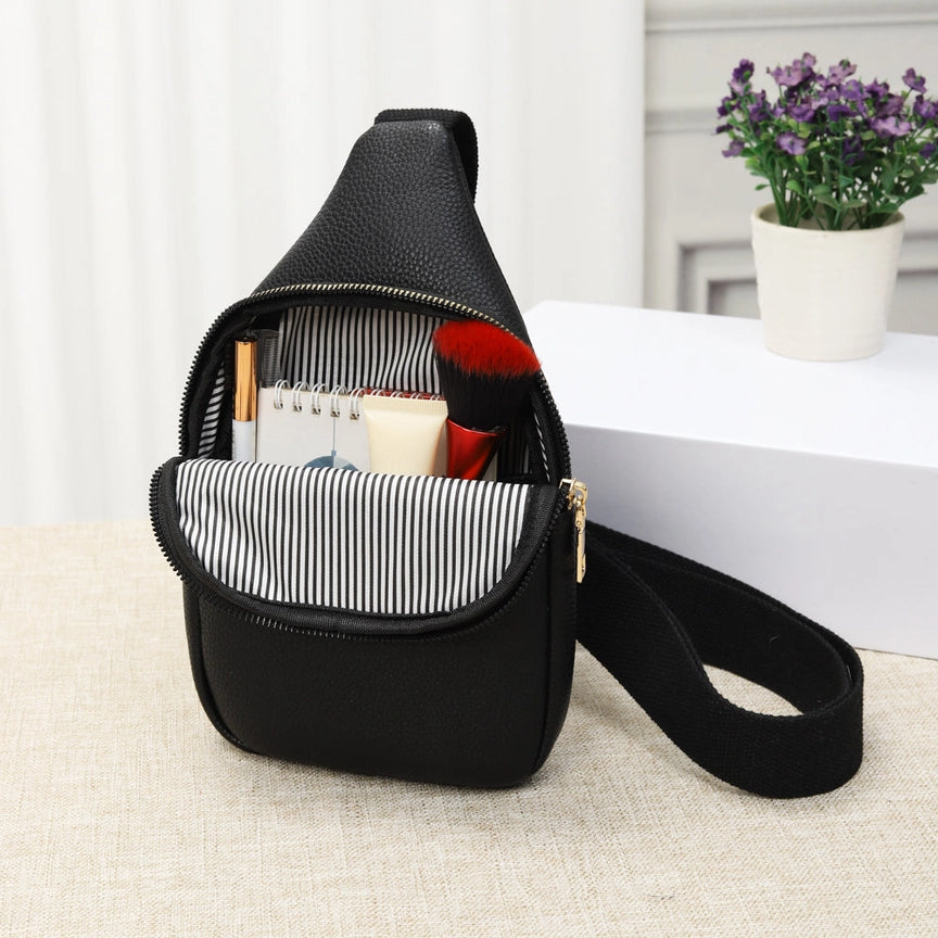 Sling Slim Fit Crossbody - Black