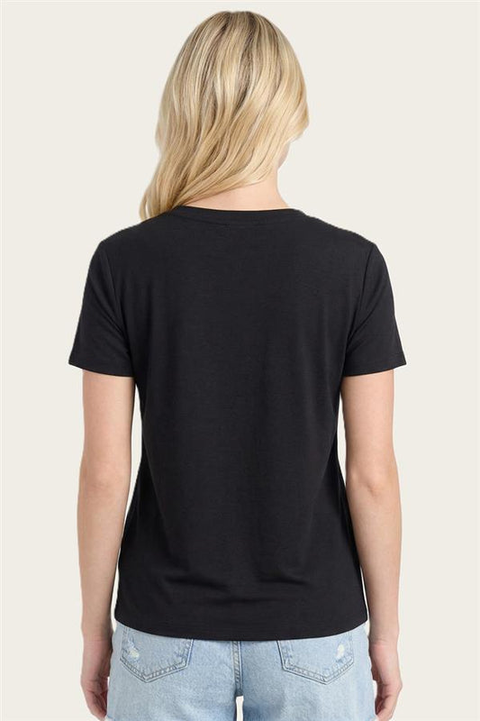 Essential Crew Top - Black