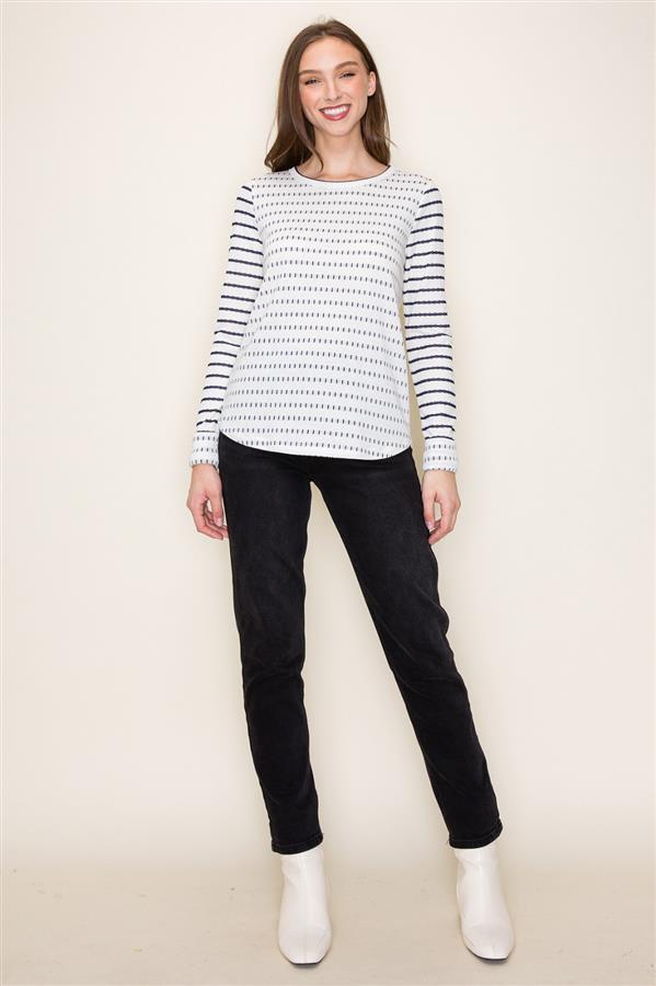 Striped Tally Top
