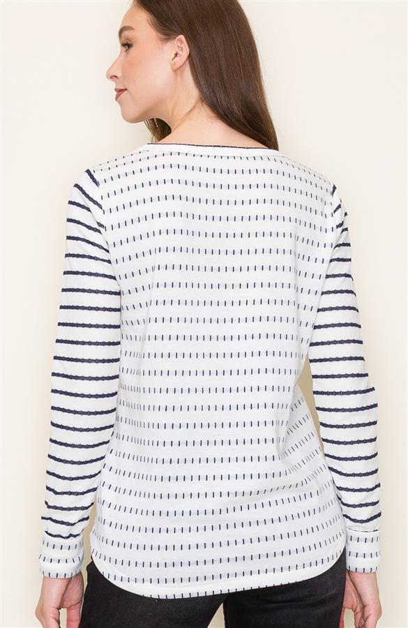 Striped Tally Top