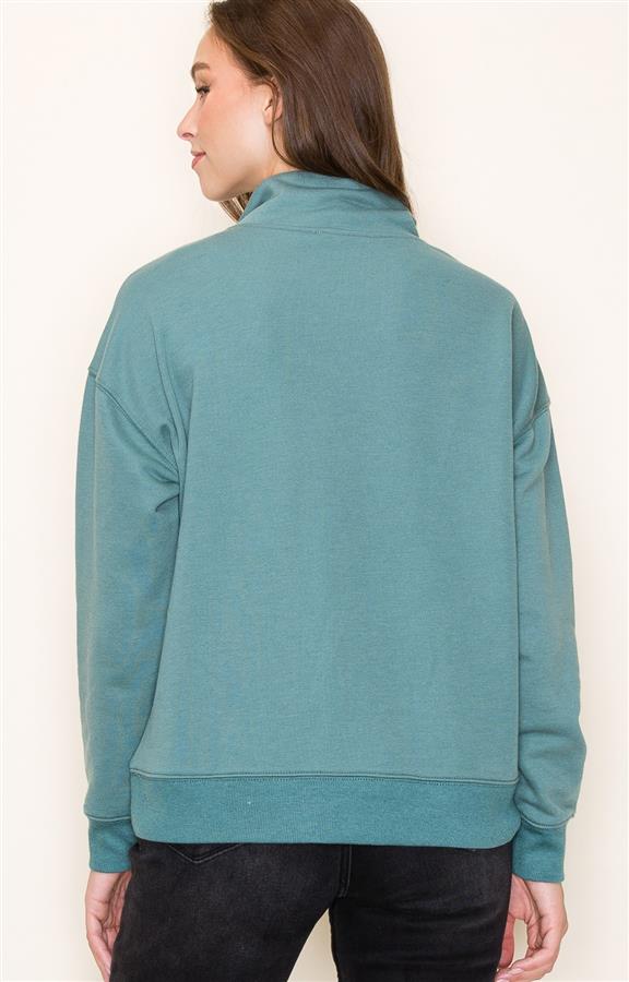 Kangaroo Pocket Sweater Top