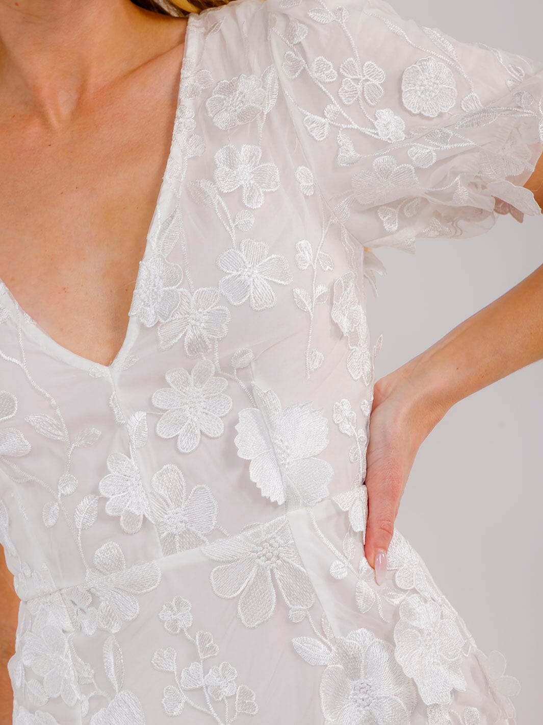 Bodycon Floral Mini Dress