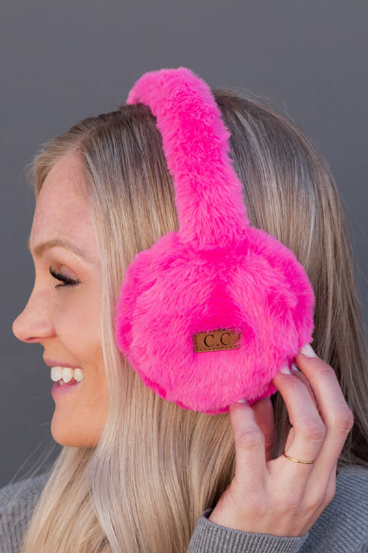 Adjustable Ear Muff - Ivory