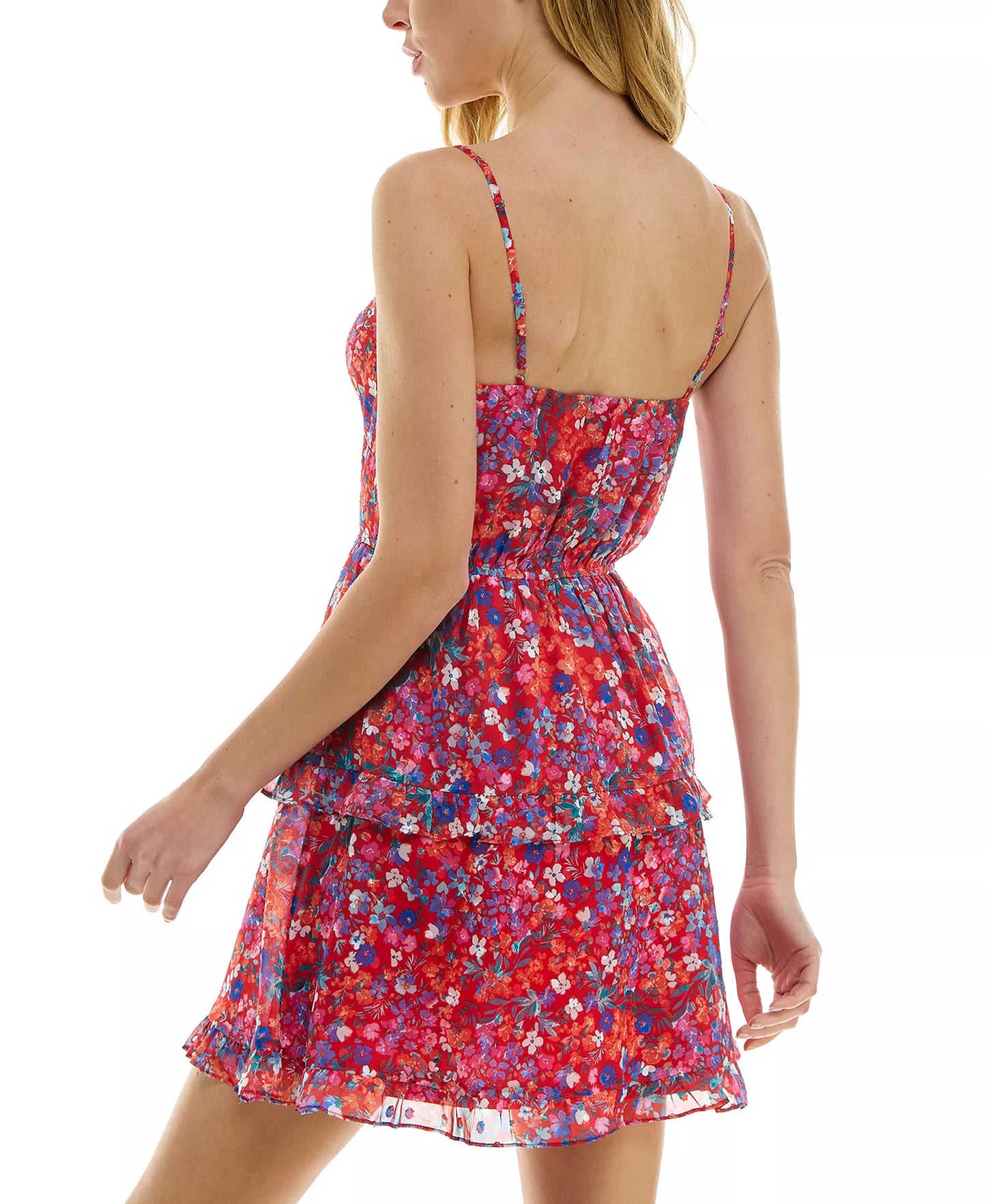 Ruffled Fit & Flare Dress