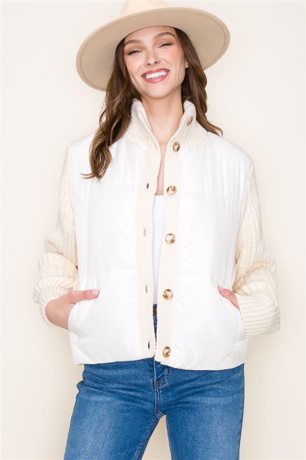 Hybrid Sweater Jacket
