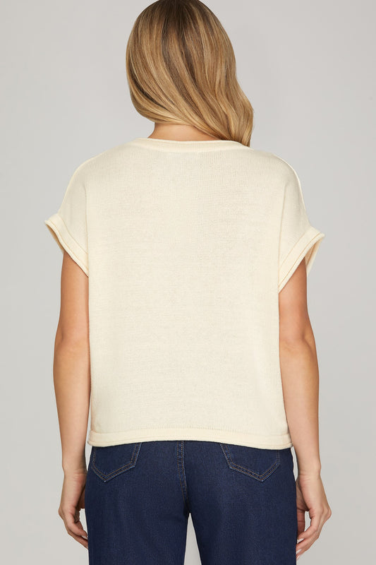 Strawberry Knit Sweater