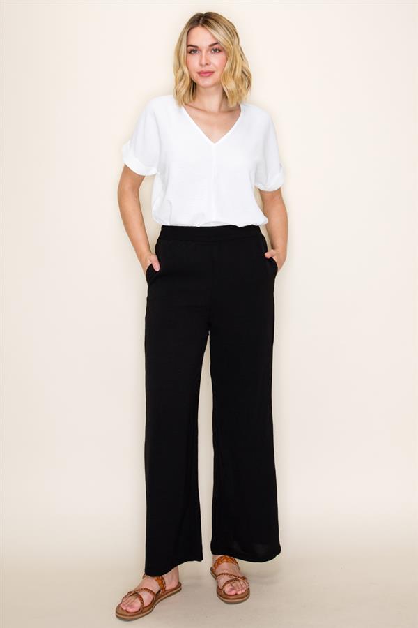 Black Wide Leg Pants