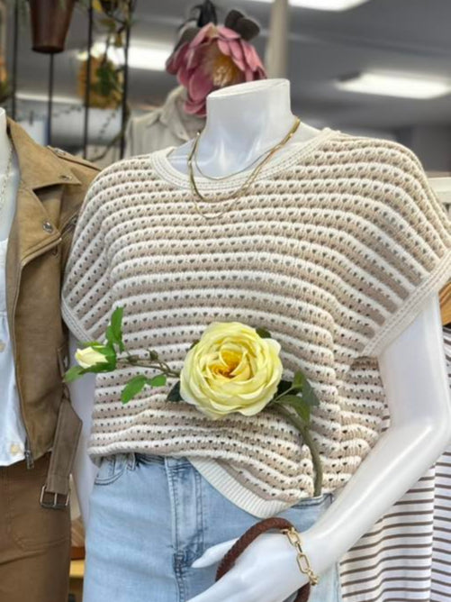 Crochet Batwing Top