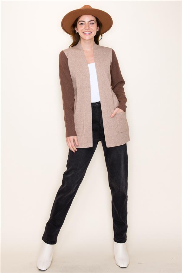 Colorblock Cardigan
