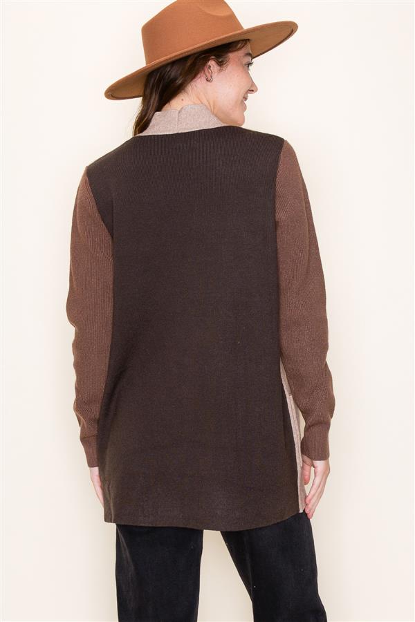 Colorblock Cardigan