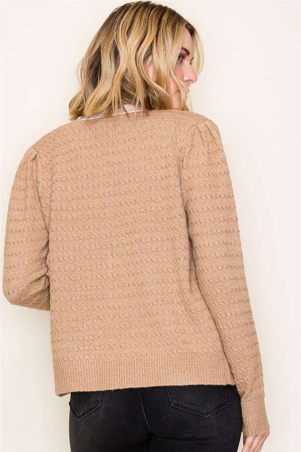 Bow Button Cardigan
