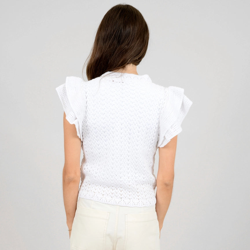 Vineeta Ruffle Layered Tank