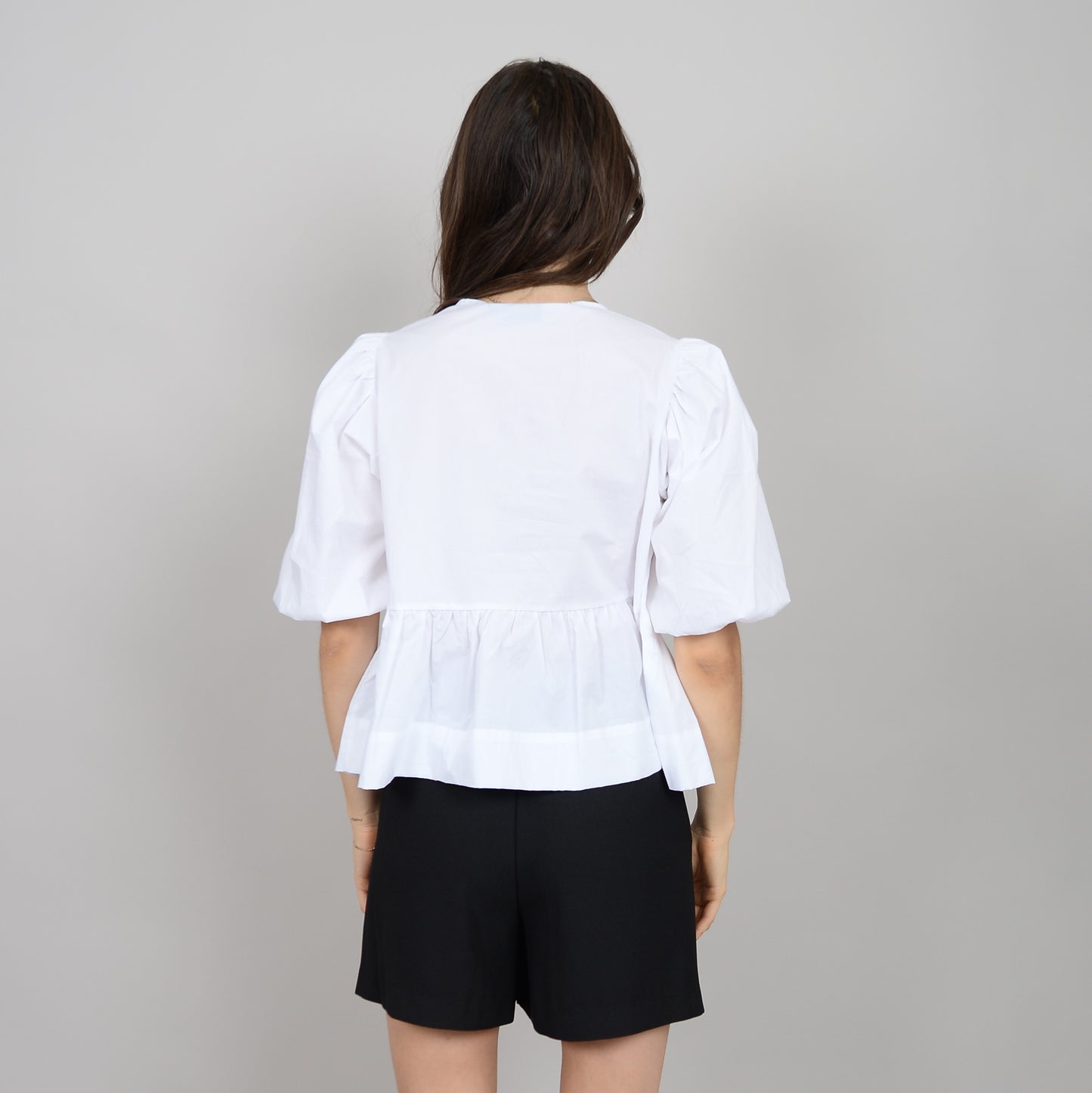 Tally Tie Front Top
