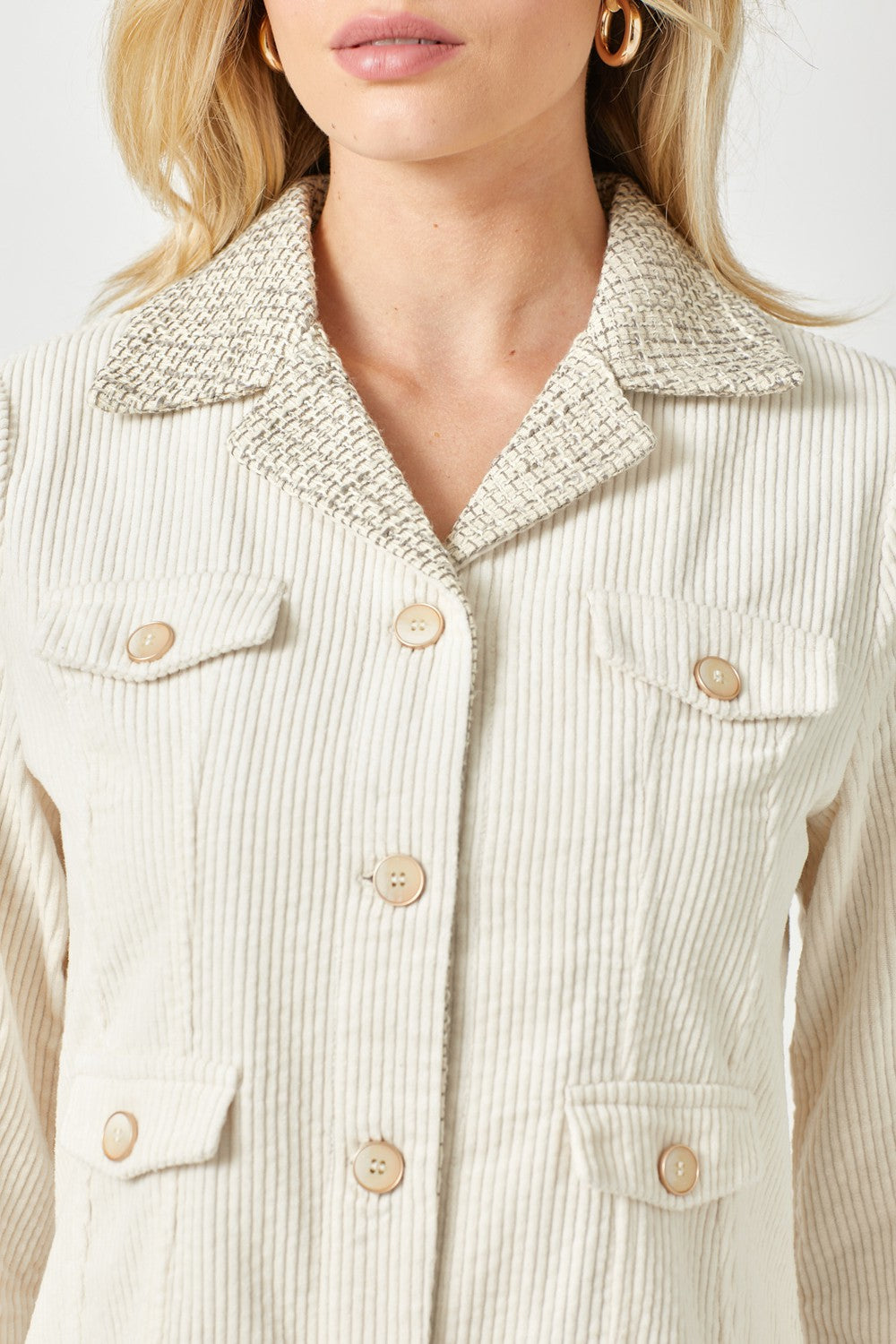 Corduroy Coat Dress