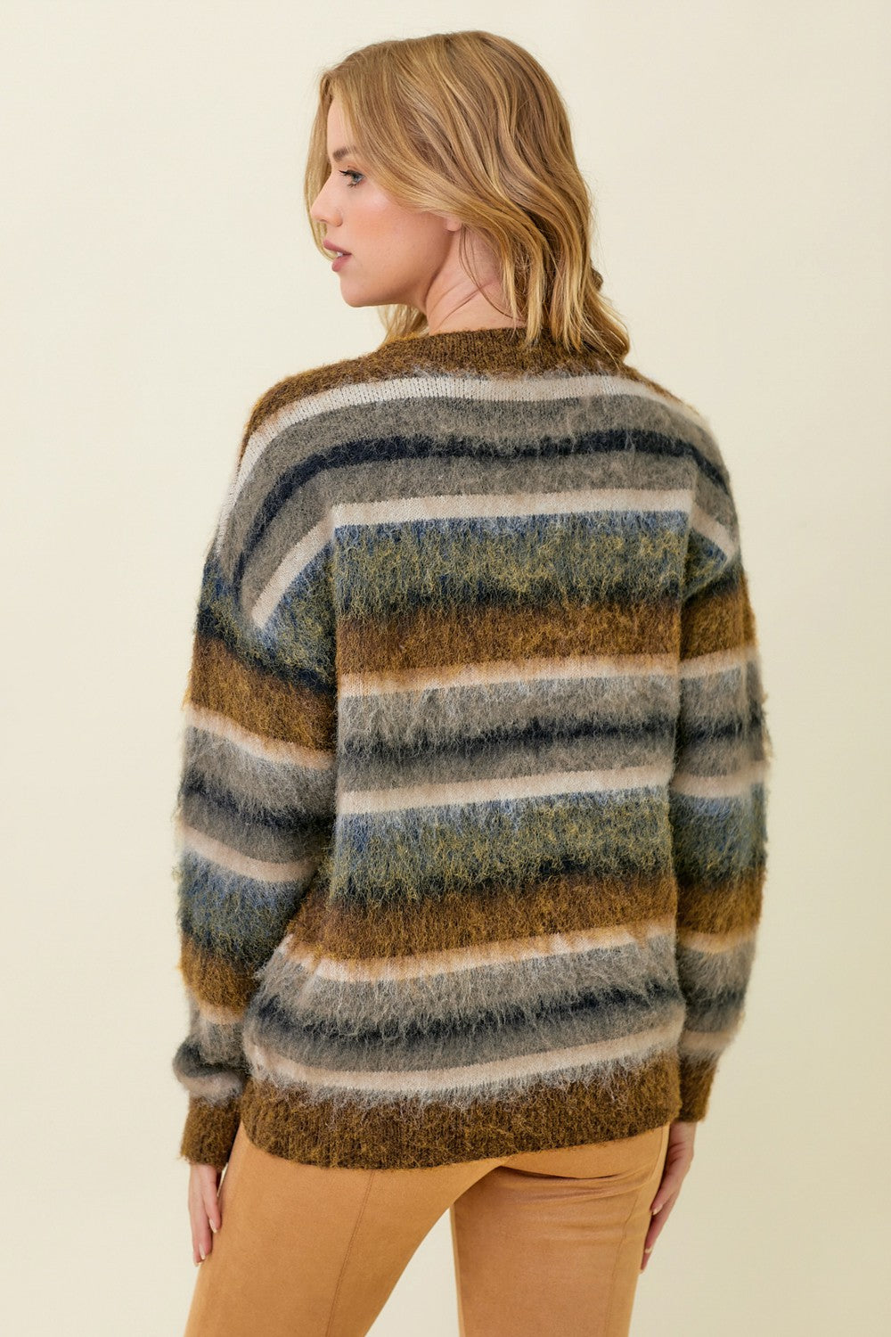 Faux Fur Sweater