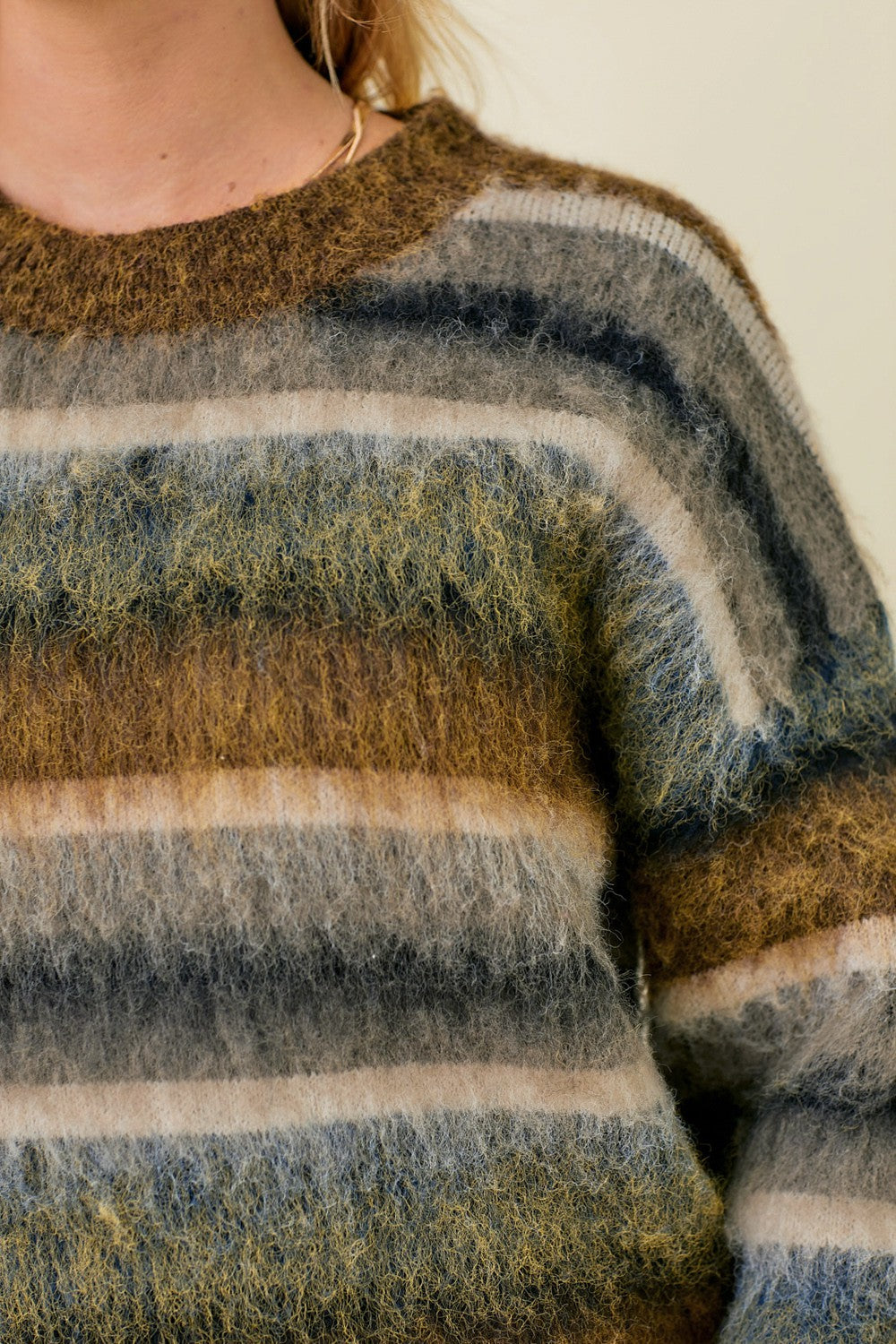 Faux Fur Sweater