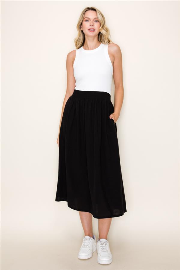 Racer Top Midi Dress