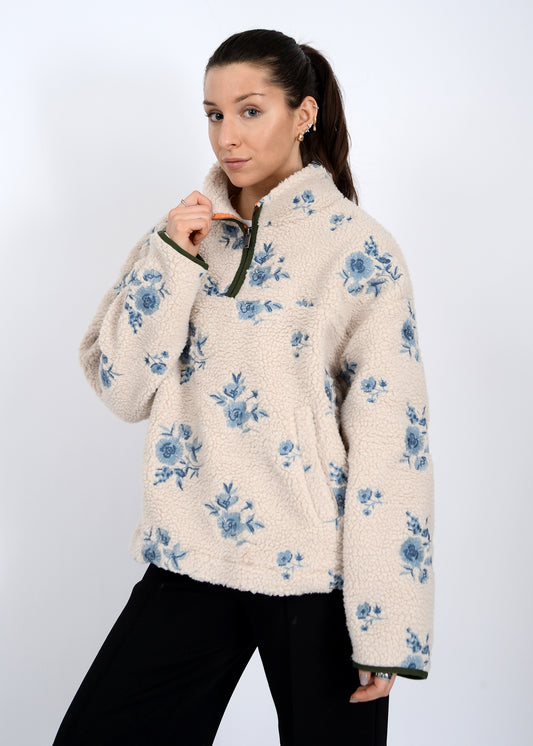 Mock Neck Anorak Jacket