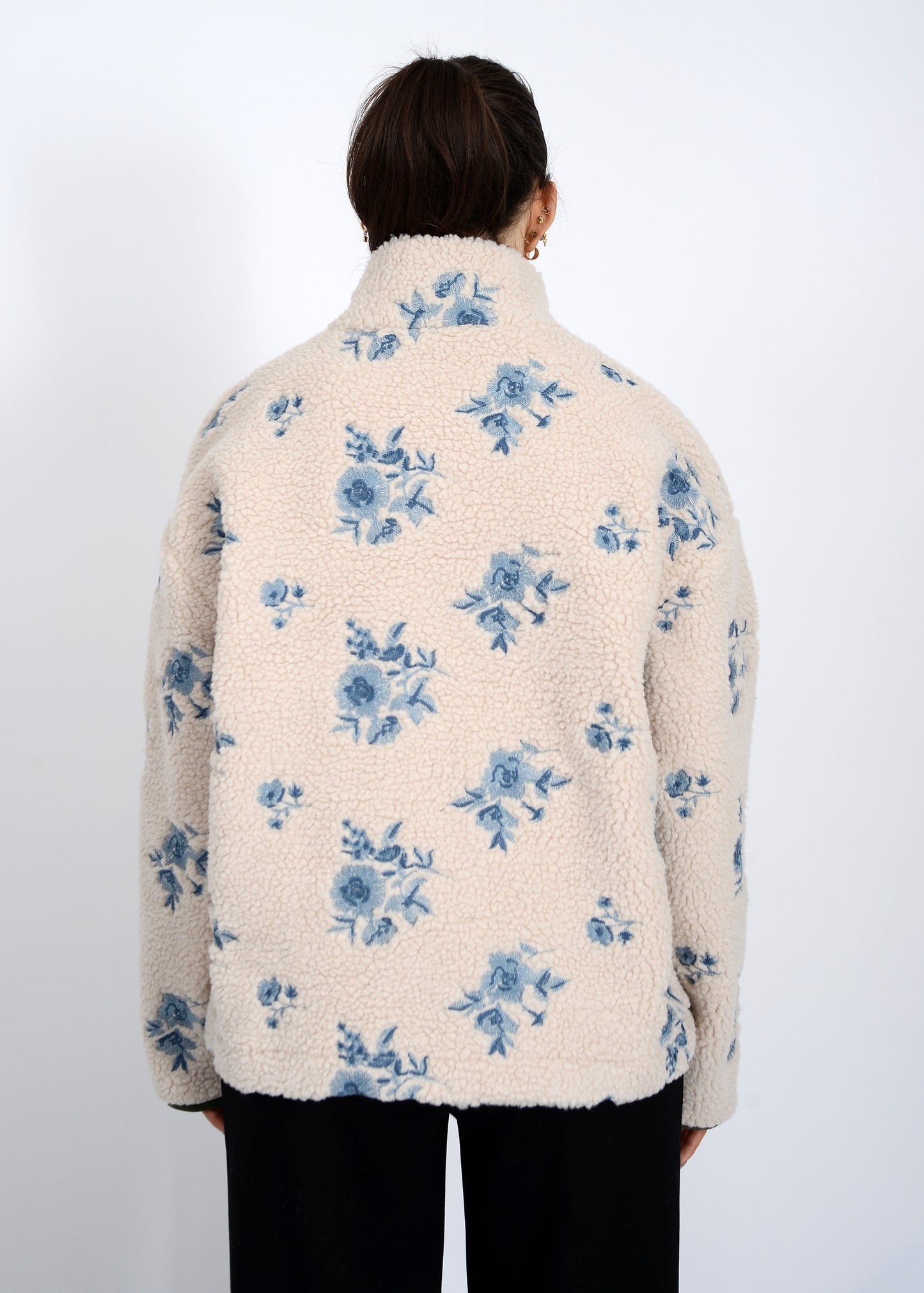 Mock Neck Anorak Jacket