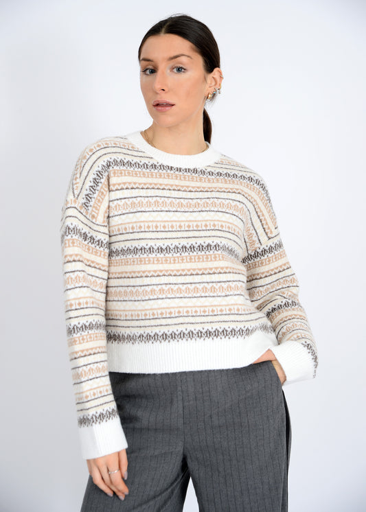 Hera Striped Pullover Sweater