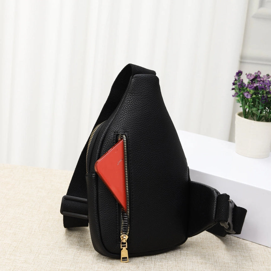 Sling Slim Fit Crossbody - Black