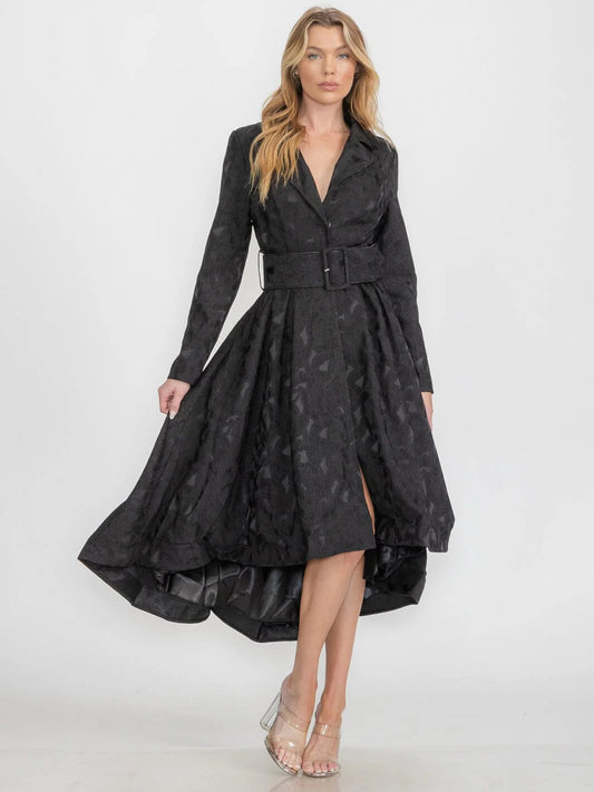 Belted Dress Coat