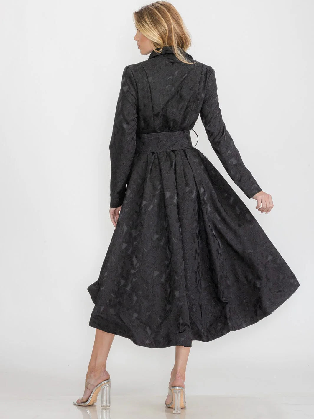 Belted Dress Coat
