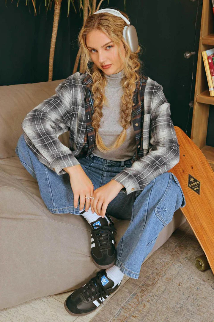 Plaid Patchwork Flannel