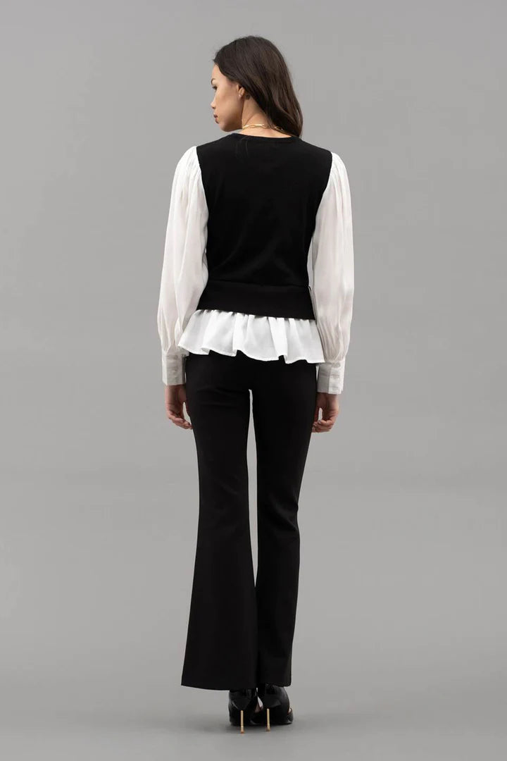 Layered Sweater Vest