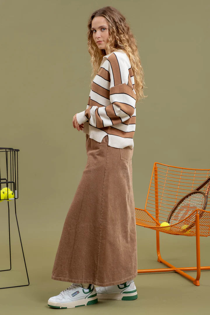 Lightweight Polo Sweater