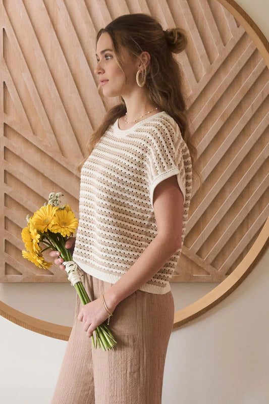 Crochet Batwing Top