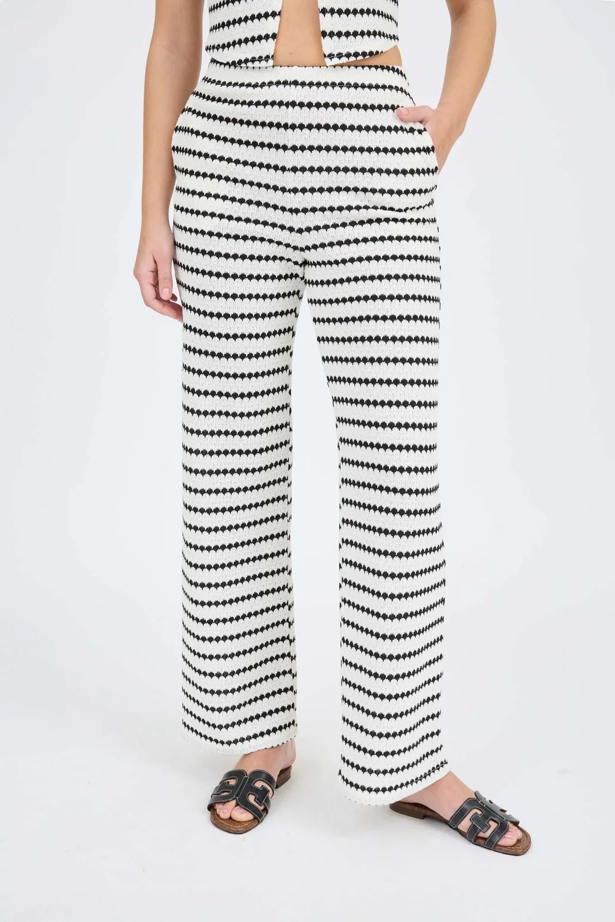 Striped Vest & Bottoms Set