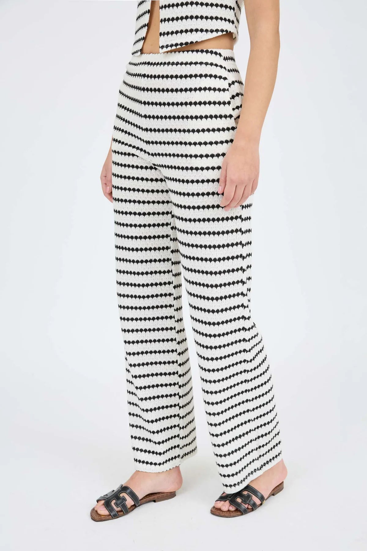 Striped Vest & Bottoms Set