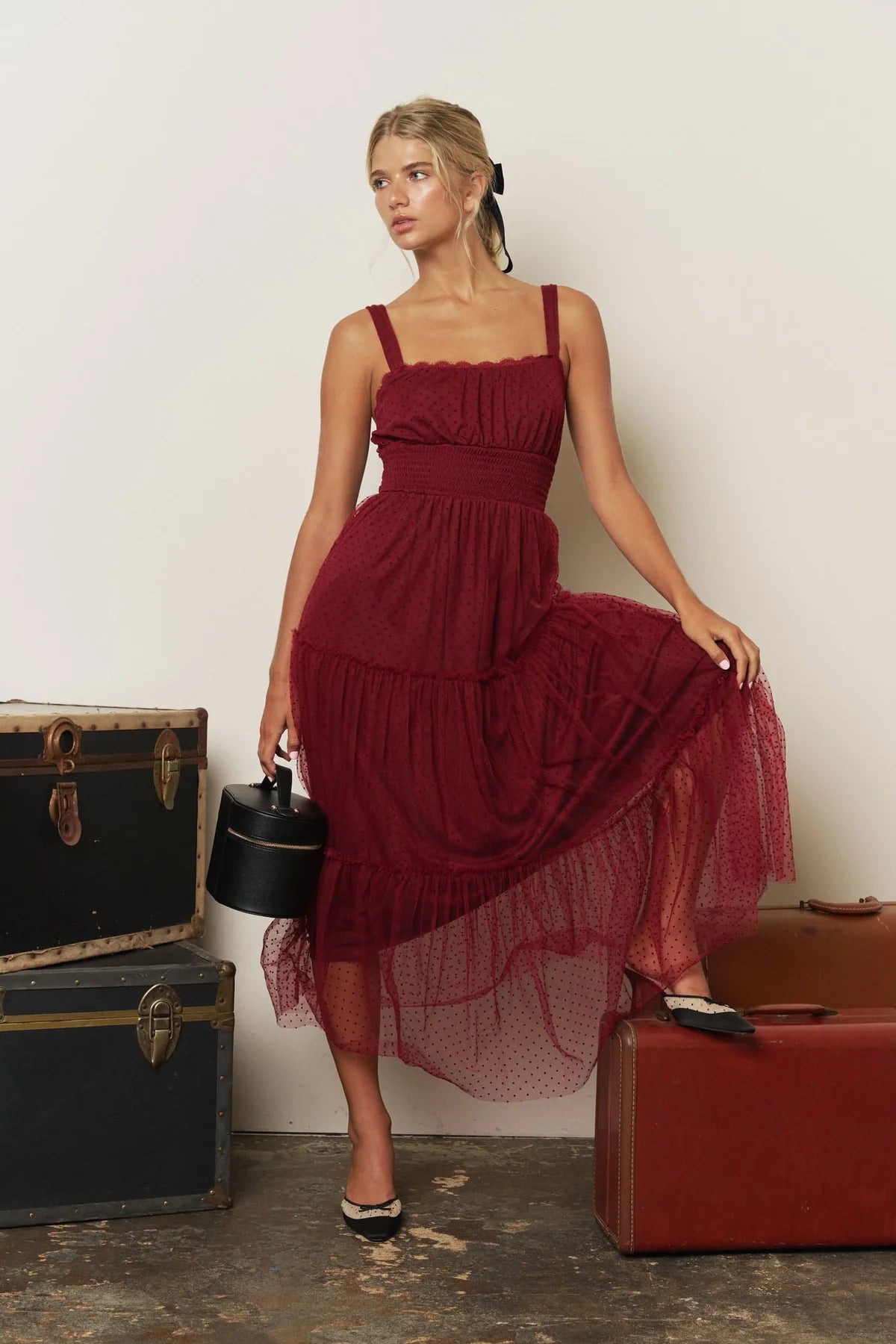 Sweetheart Dot Dress