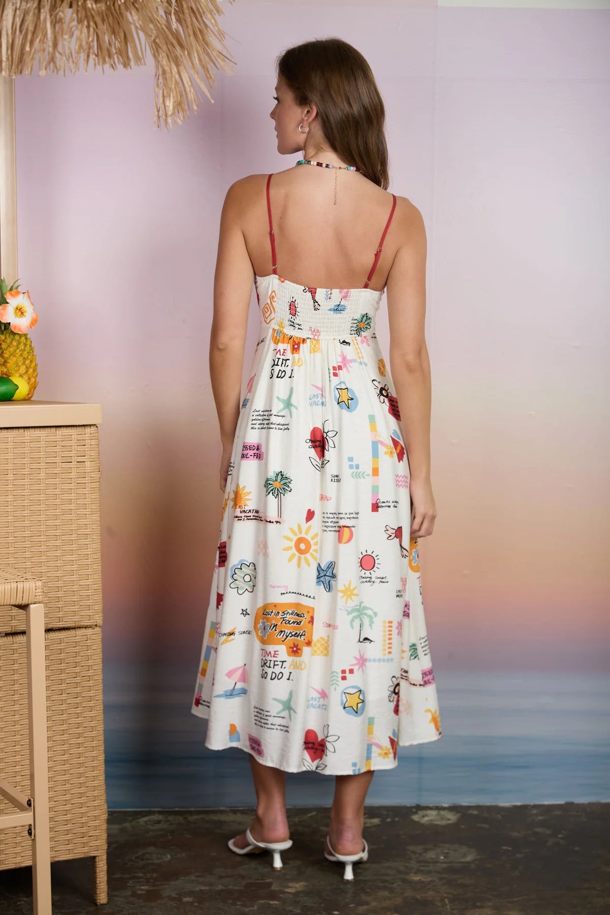 Vacation Spaghetti Strap Dress