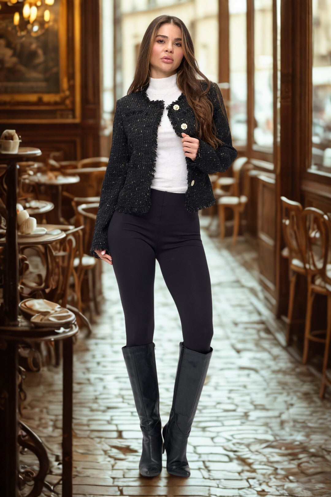 Elegant Tweed Jacket