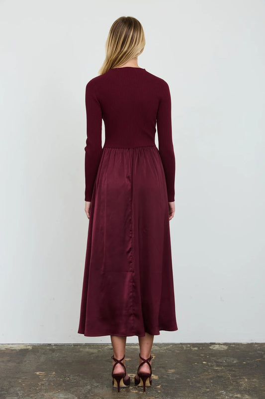 Pleated Skirt Dress