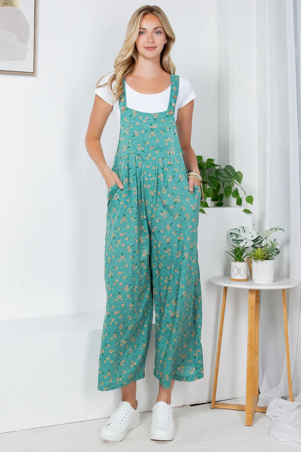 Sunny Days Sunflower Overalls