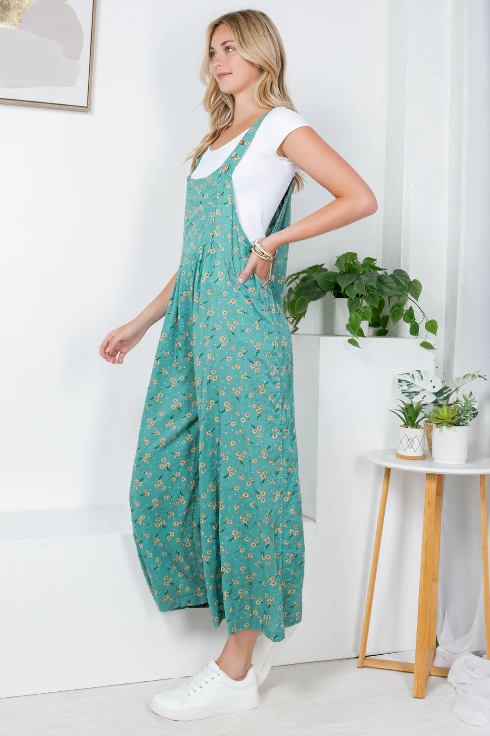 Sunny Days Sunflower Overalls