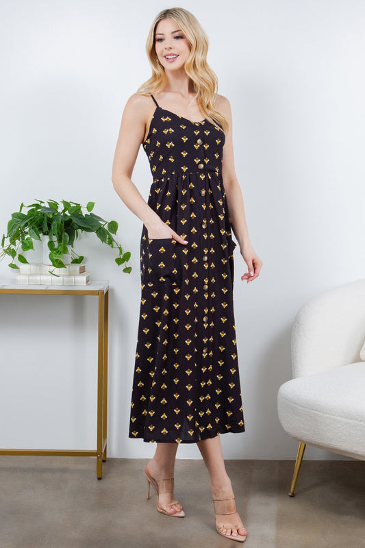 Buzzing Bee Cami Dress