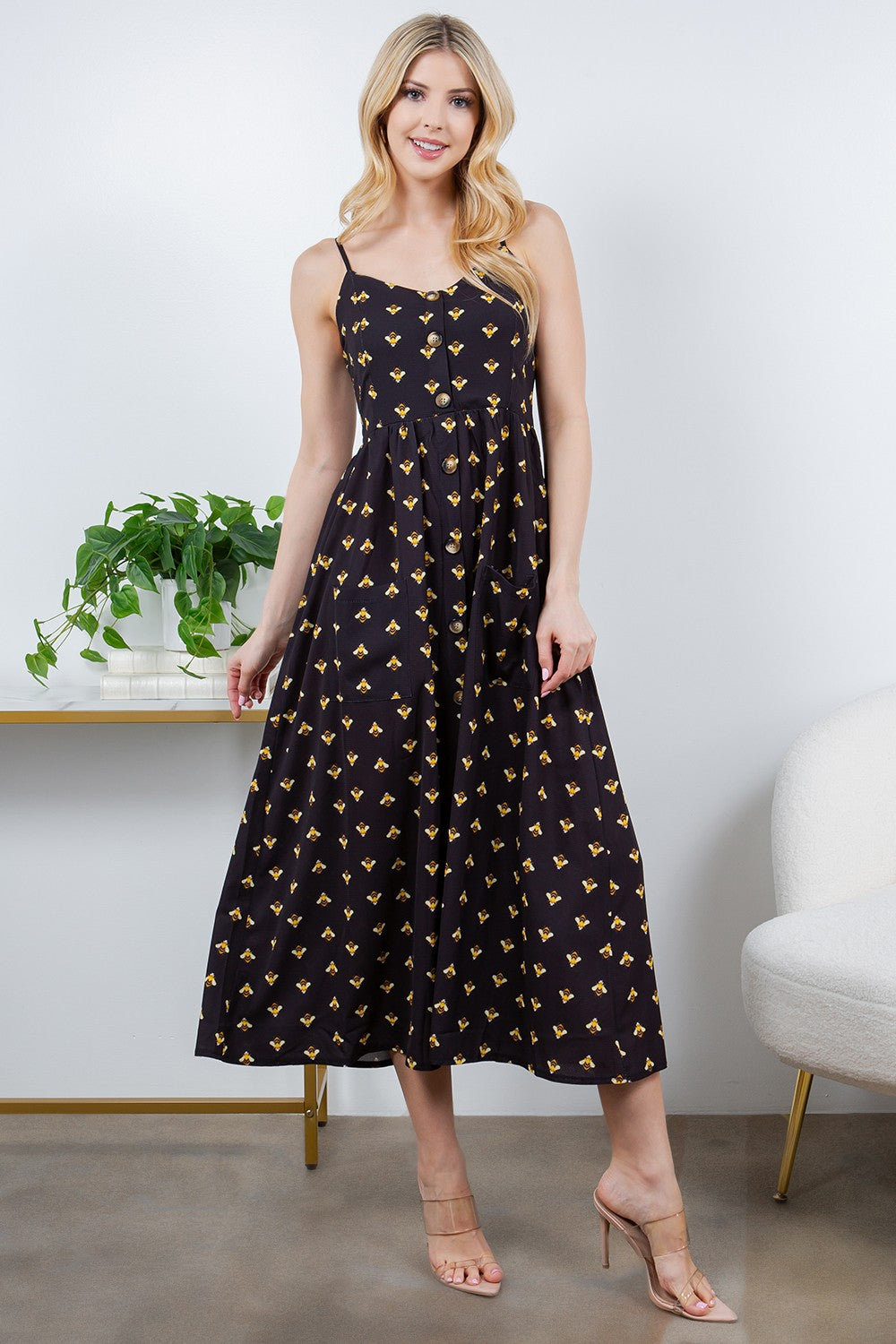 Buzzing Bee Cami Dress