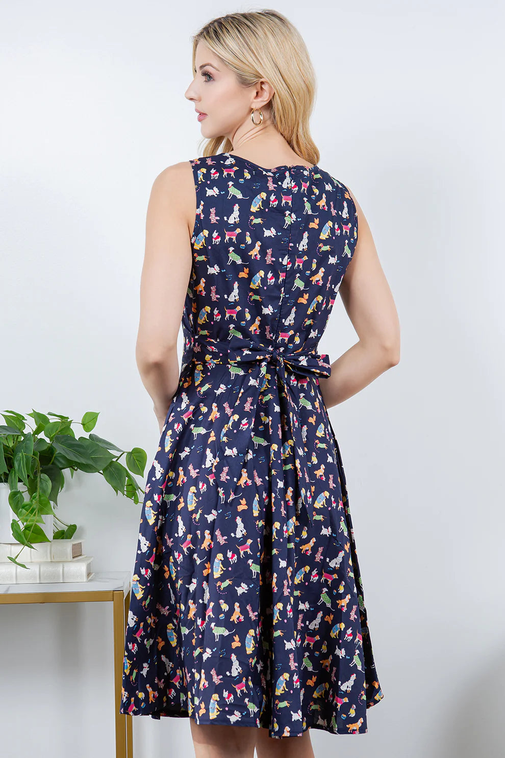 Cozy Dogs Mini Dress