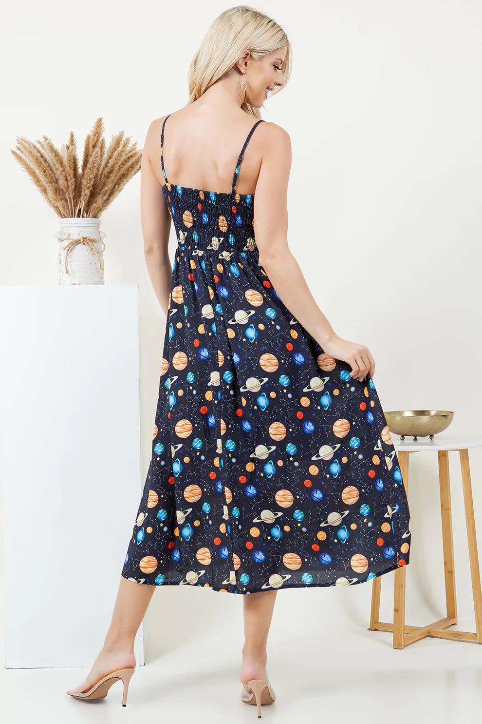 Nebula Nights Midi Dress